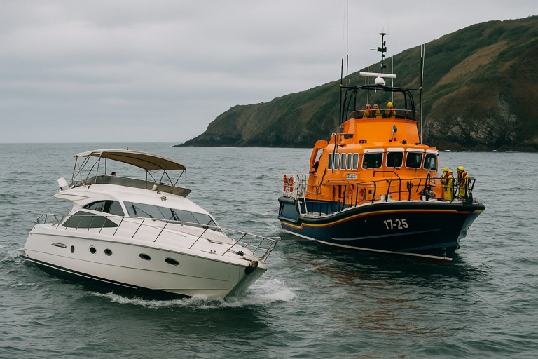 Authorities Respond to Luxury Yacht Incident Near Plymouth, Uncover £2.3M Hidden Onboard